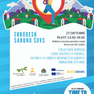 Eurodesk sarunu šovā jaunieši stāstīs par mācību, darba un ceļojumu pieredzi