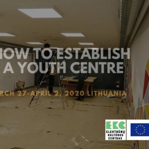 Izsludināta pieteikšanās starptautiskām apmācībām par jauniešu centru izveidošanu