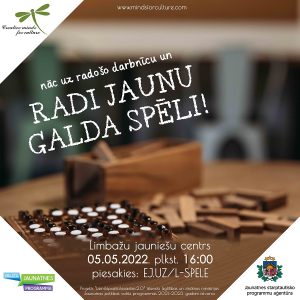 Jauniešu līdzdalības galda spēles veidošanas darbnīca Limbažos