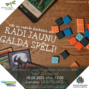 Jauniešu līdzdalības galda spēles darbnīca Salacgrīvā