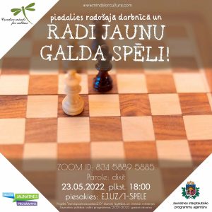 Pirmā digitālā galda spēles darbnīca jauniešiem