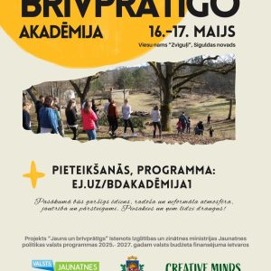 Atvērta pieteikšanās pasākumam “Brīvprātīgo akadēmija I”